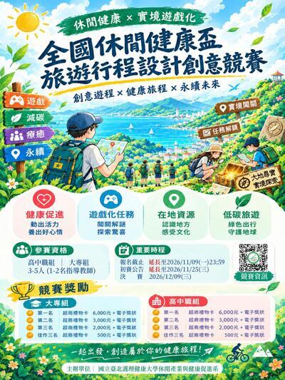 活動相關期程與獎勵